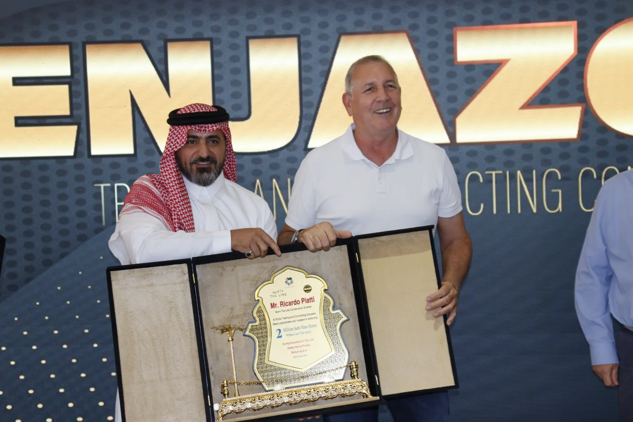 ENJAZCO award ceremony 2